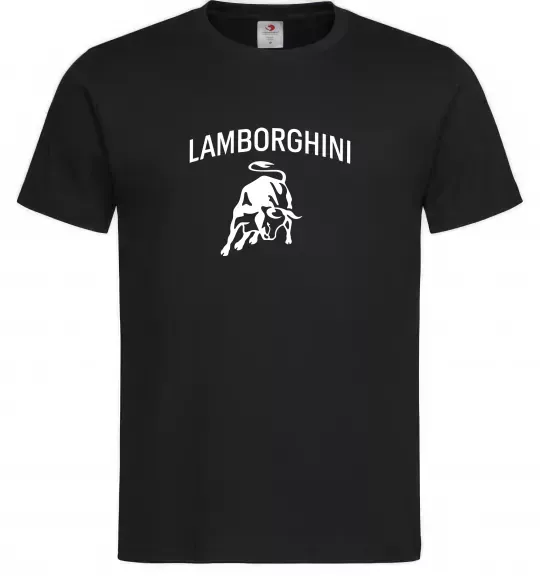 Мужская футболка Lamborghini Черный фото