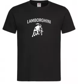 Мужская футболка Lamborghini Черный фото