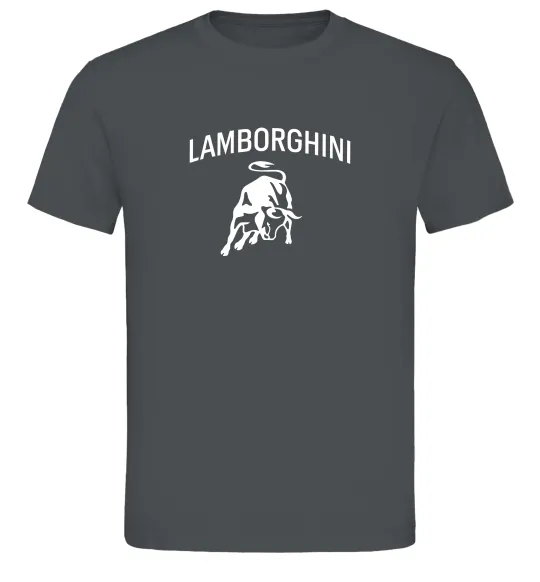 Мужская футболка Lamborghini Графит фото