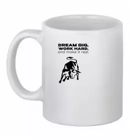 Чашка керамическая Need money for Lamba Белый фото