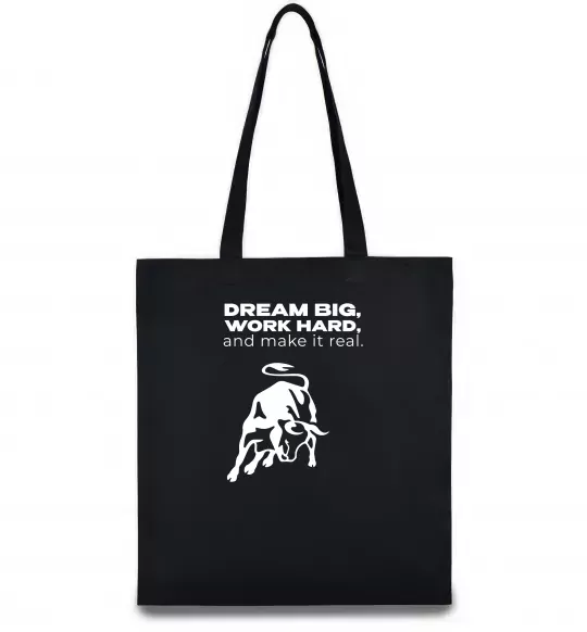 Еко-сумка Make it real Чорний фото