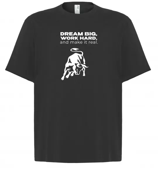 Футболка Оверсайз Make it real Черный фото