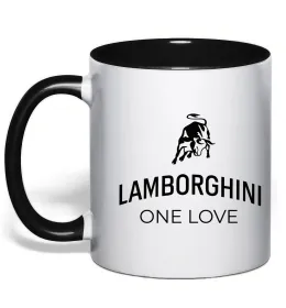 Чашка с цветной ручкой