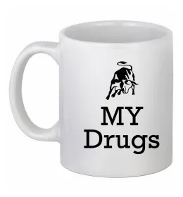 Чашка керамічна Make it real Білий фото