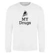 Свитшот Lambo my drugs Белый фото