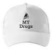 Кепка Lambo my drugs Белый фото