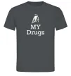 Чоловіча футболка Lambo my drugs Графіт Чоловіча футболка Lambo my drugs Графіт фото