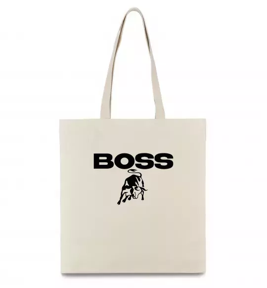 Эко-сумка Lamborghini boss Бежевый фото