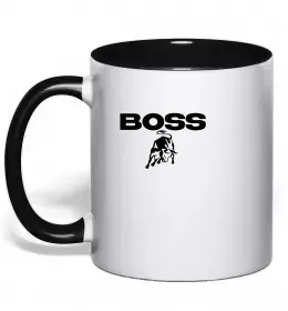 Чашка с цветной ручкой