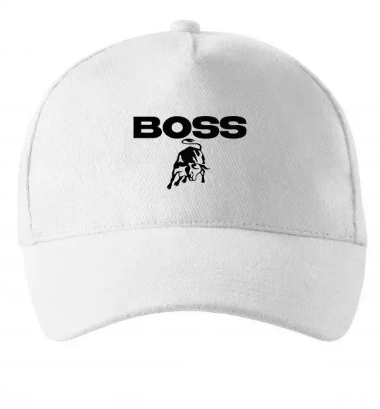 Кепка Lamborghini boss Белый фото