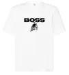 Футболка Оверсайз Lamborghini boss Белый фото