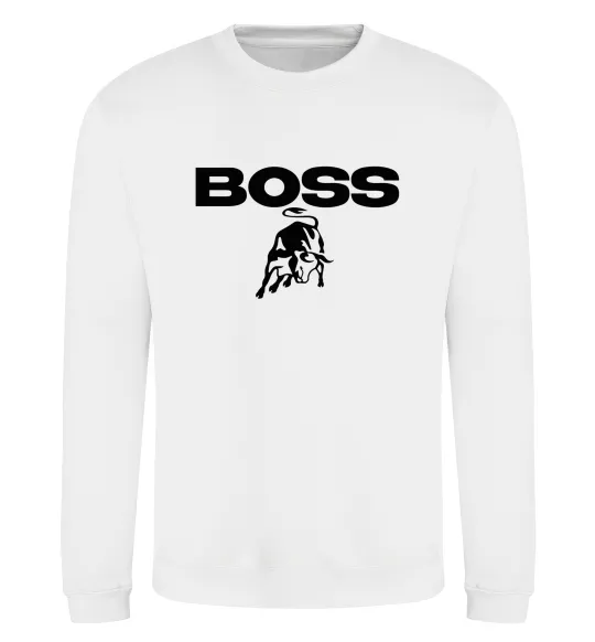 Свитшот Lamborghini boss Белый фото