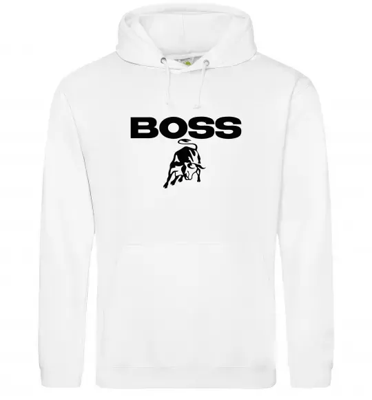 Жіноча толстовка (худі) Lamborghini boss Білий фото