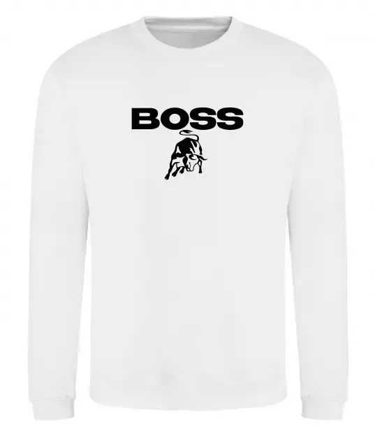 Світшот Lamborghini boss Білий фото