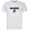 Мужская футболка Lamborghini boss Белый фото