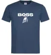 Мужская футболка Lamborghini boss Темно-синий фото