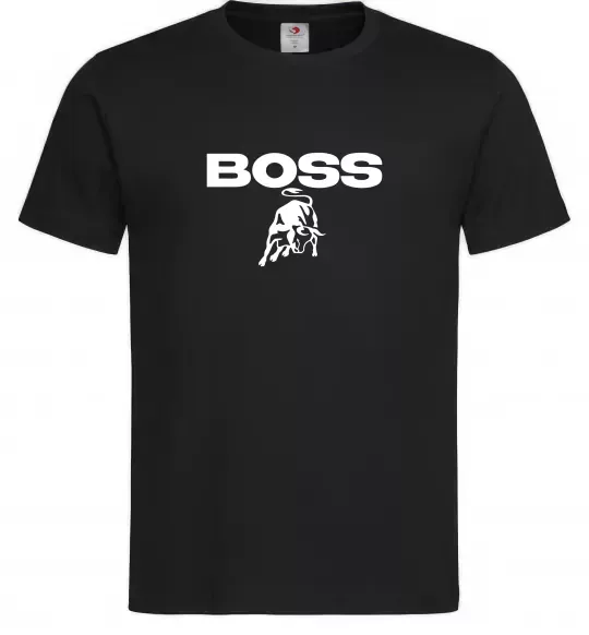 Мужская футболка Lamborghini boss Черный фото