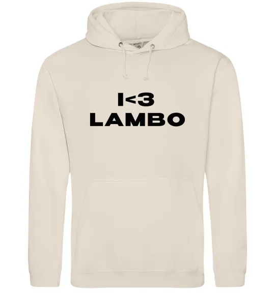 Чоловіча толстовка (худі) I <3 Lambo Таш фото