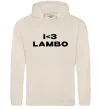 Чоловіча толстовка (худі) I <3 Lambo Таш фото