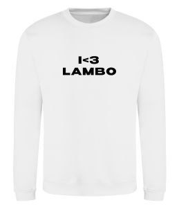 Свитшот I <3 Lambo