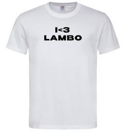 Чоловіча футболка I <3 Lambo