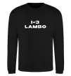 Свитшот I <3 Lambo Черный фото