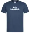 Чоловіча футболка I <3 Lambo Темно-синій фото