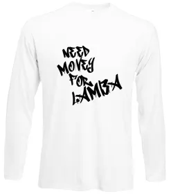 Лонгслив I <3 Lambo Белый фото Лонгслив I <3 Lambo Белый фото