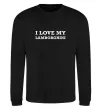 Свитшот I love Lamborghini Черный фото