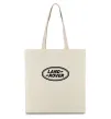 Эко-сумка Land Rover logo Бежевый фото