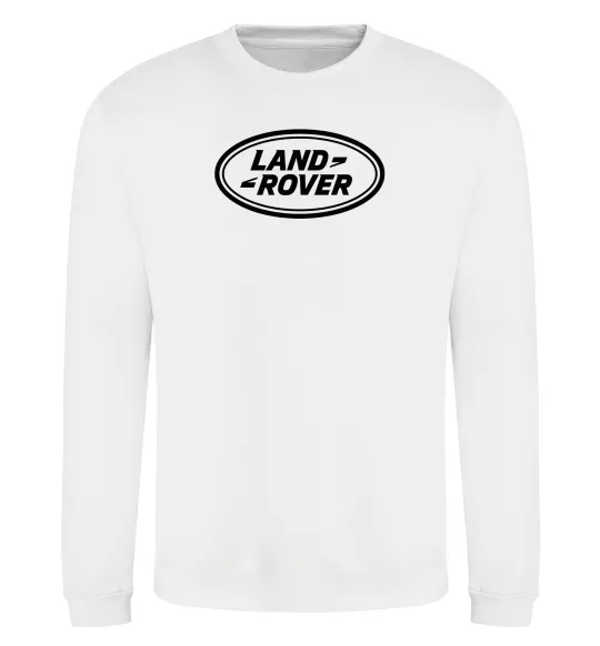 Свитшот Land Rover logo Белый фото