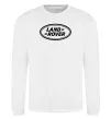 Свитшот Land Rover logo Белый фото