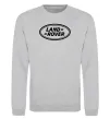 Свитшот Land Rover logo Серый меланж фото