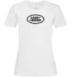 Жіноча футболка Land Rover logo Білий фото