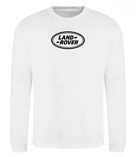Свитшот Land Rover logo Белый фото