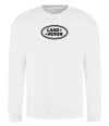 Свитшот Land Rover logo Белый фото