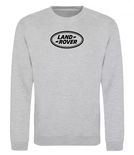 Свитшот Land Rover logo Серый меланж фото