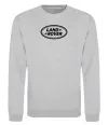 Свитшот Land Rover logo Серый меланж фото