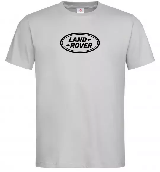 Мужская футболка Land Rover logo Серый фото