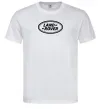 Мужская футболка Land Rover logo Белый фото