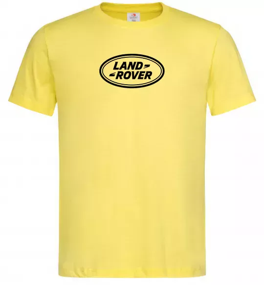 Мужская футболка Land Rover logo Лимонный фото