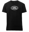 Чоловіча преміум футболка Land Rover logo Чорний фото