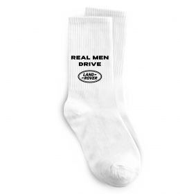 Шкарпетки Real men drive Land Rover