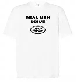 Футболка Оверсайз I Love Land Rover Черный фото