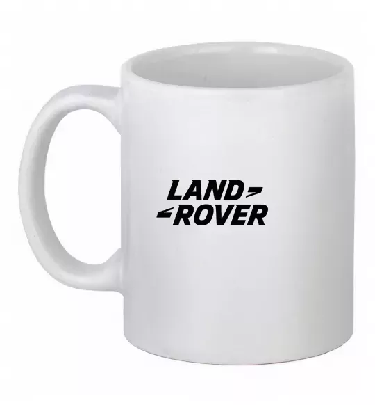 Чашка керамічна Land Rover Білий фото