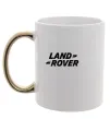 Чашка з кольоровою ручкою Land Rover Золото фото