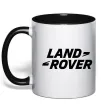Чашка с цветной ручкой Land Rover Черный фото