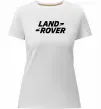 Жіноча преміум футболка Land Rover Білий фото