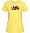 Жіноча футболка Land Rover Лимонний фото