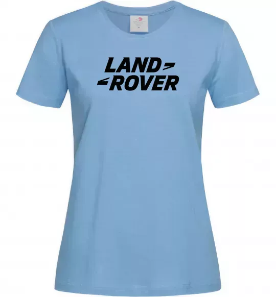 Жіноча футболка Land Rover Блакитний фото